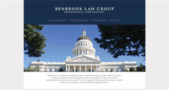 Desktop Screenshot of benbrooklawgroup.com